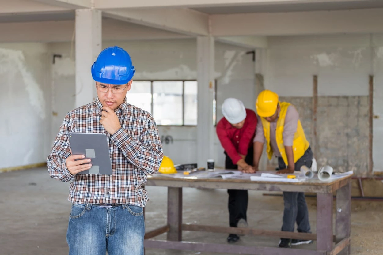 Construction manager learning how to print remotely for faster work on-site