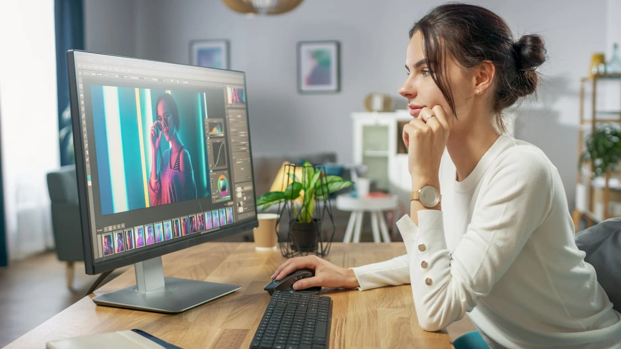 Editing an image file for A1 size poster printing